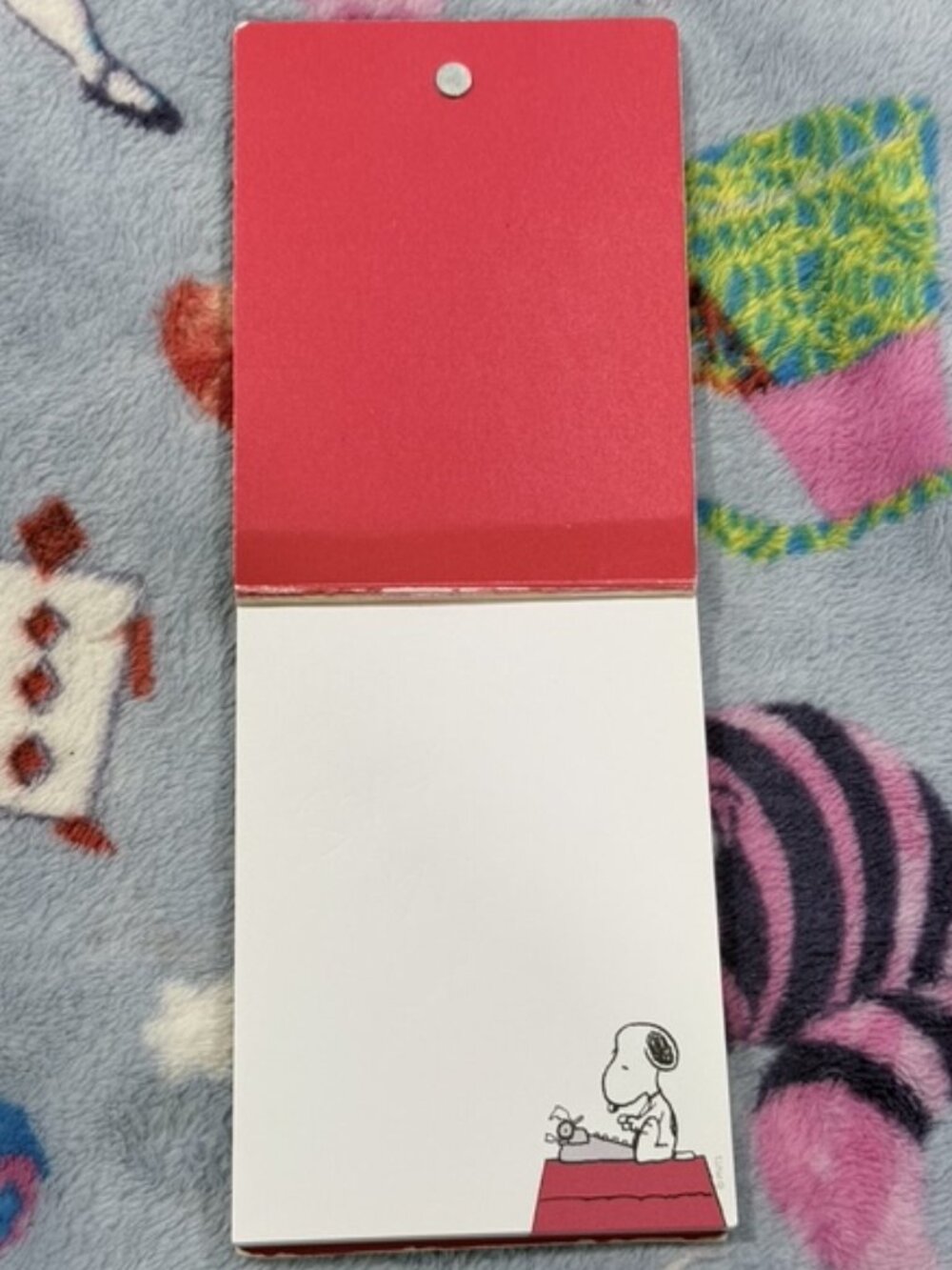Peanuts Snoopy 2 Cushion Puff with cases 2 mini notepads 5 Pens (coffee theme) - Picture 10 of 17